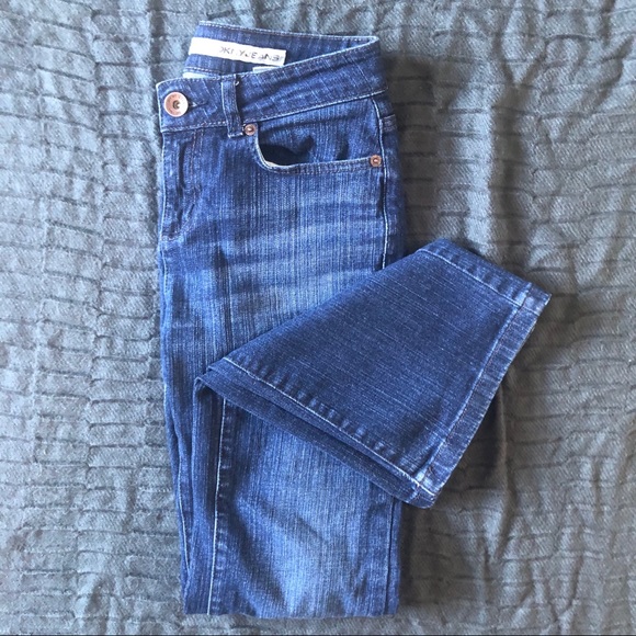 DKNY Jeans Bootcut Medium Dark Denim - Picture 8 of 10